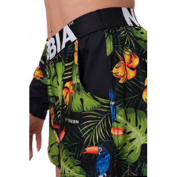 Nebbia kraťasy High Energy Double Layer/563 jungle green