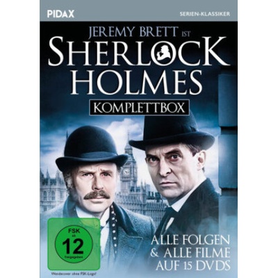 Sherlock Holmes Komplettbox 12 DVD