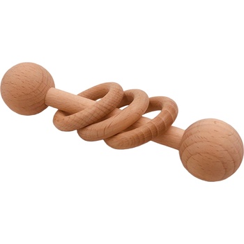 Smart Baby Бебешка дрънкалка с рингове Smart Baby - Пръчковидна (ACT144)