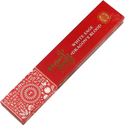 Divine Soul White Sage + Dragon's Blood indické vonné tyčinky 15 g – Sleviste.cz