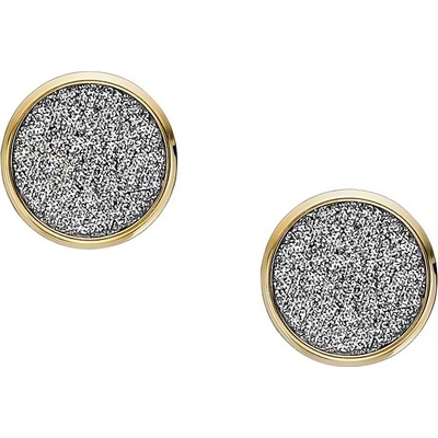 Fossil Blyštivé pozlacené náušnice pecky Hazel JOF01039710