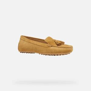 Geox Светлокафяви дамски мокасини Geox Kalistena Geox | Kafyav | ЖЕНИ | 36 1/2