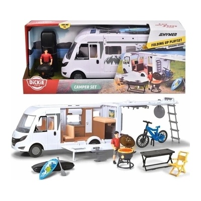 Dickie Toys Dickie: Комплект играчки за каравана, 1: 24