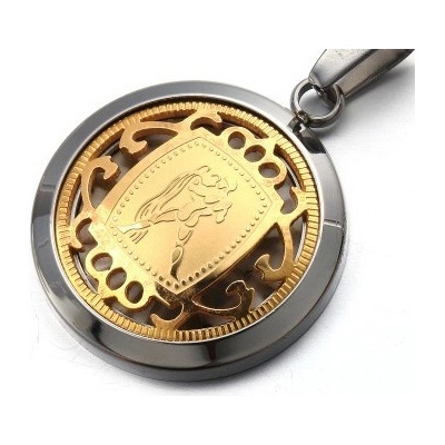 Amparo Miranda Přívěsek se znamením zvěrokruhu 3057 Golden Vodnář