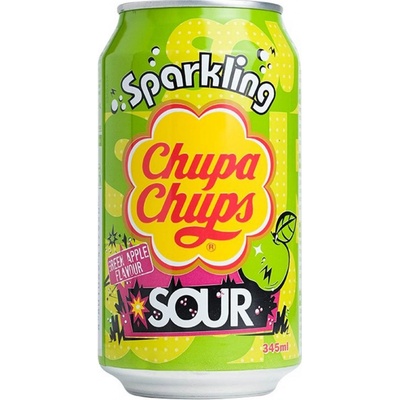 Chupa Chups sparkling SOUR Green apple 345 ml