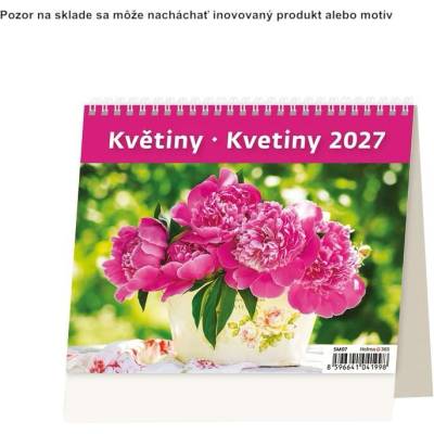 Stolový Kvetiny 2027
