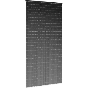 vidaXL Завеса за врата срещу насекоми Тъмно сиво 100x200 cm Бамбук (4017449)