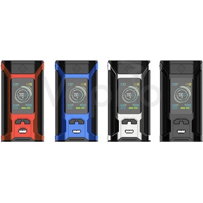 Wismec SINUOUS RAVAGE230 200W TC Box Mód Červená