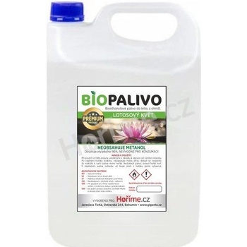 Hoříme Biolíh Prémium 5l Lotosový květ