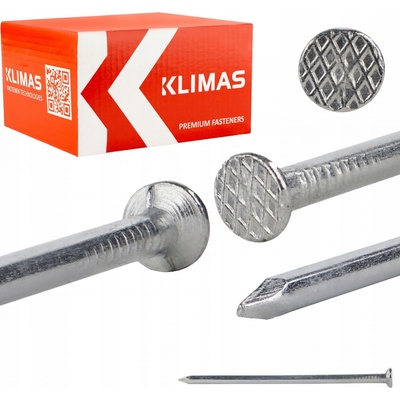 Hřebíky stavební 3 x 70 mm Pozinkované 5 kg Klimas GBOC-30070