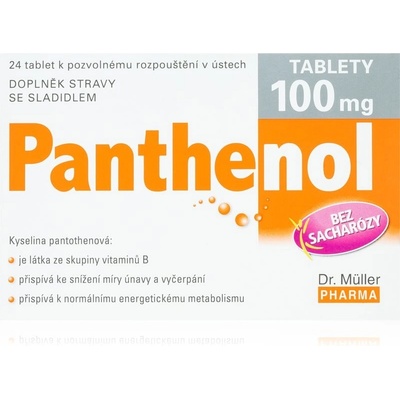 Dr.Müller Müller Pharma Panthenol tablety 100mg 24 tablet