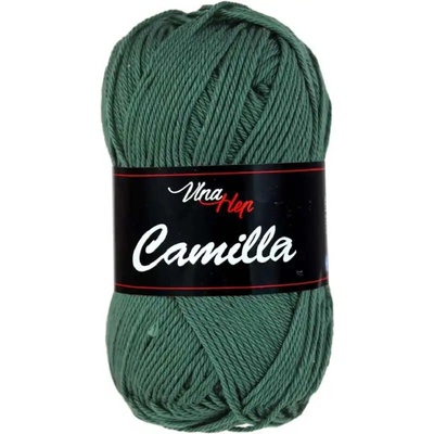 Vlna - Hep Příze Camilla_8144 tmavě zelená