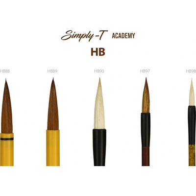 Štetec Simply-T Academy HB88 - kaligrafický