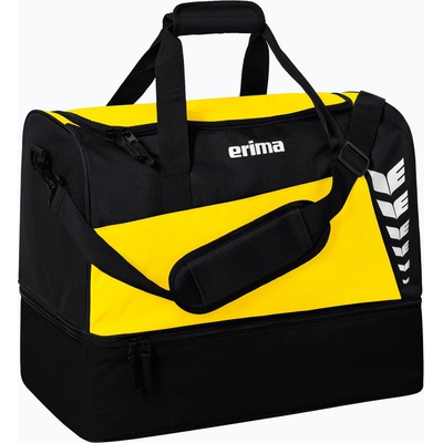 ERIMA Six Wings Sports Bag With Bottom Compartment 94 5 l yellow/black