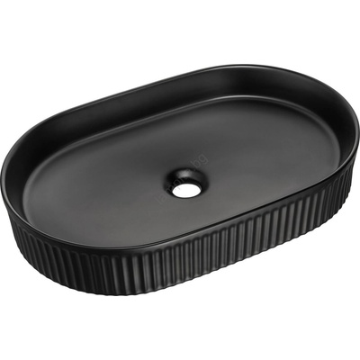 Comad BEYOND 3 BLACK (E-6531) - Мивка за плот BEYOND 56x36 см мат черна (CM0031)