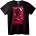 NOONEBRAND Тениска Carnage Червен симбиот - L, White