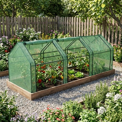 EDENIA Fóliový skleník 270 x 90 x 90 cm zelený – Zboží Dáma