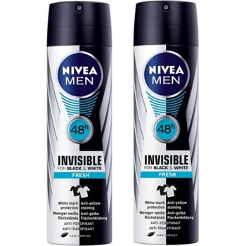 Nivea Men Invisible For Black & White Fresh deospray 150 ml