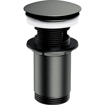 OMNIRES a706gr - click-clack сифон за мивка, пр. 6, 6 см, графит мат (on0146)