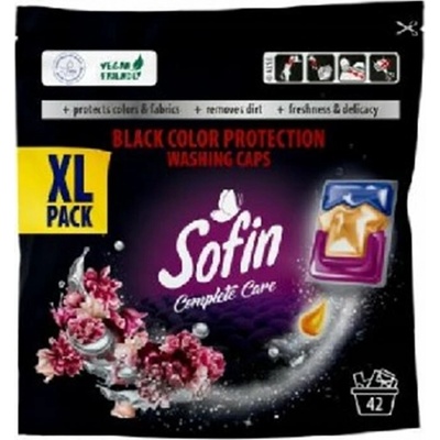 Sofin Kapsule na tmavú bielizeň Black Ochrana farieb XL 42 PD