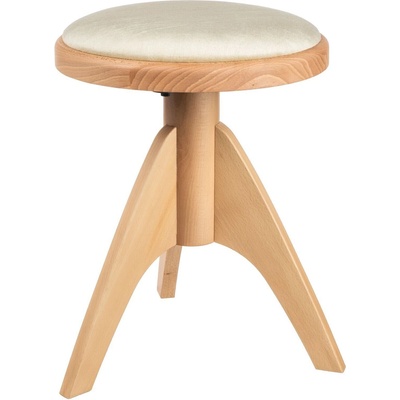 Bespeco SG3 Кръгла табуретка за пиано Natural (SG3LNVB)