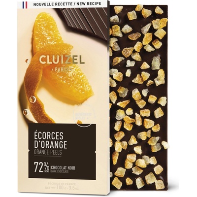 Michel Cluizel hořká s pomerančovou kůrou 72% 100 g