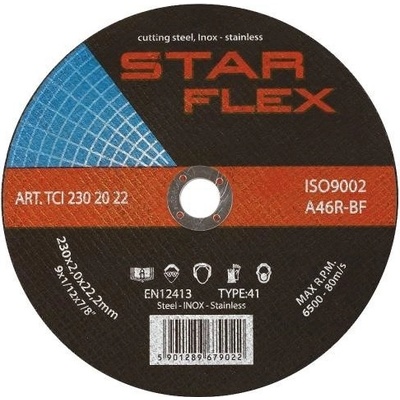 Star Flex Řezný kotouč 230 x 2 x 22 mm TCI 2302022