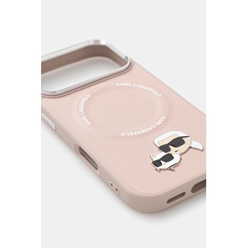 KARL LAGERFELD Кейс за телефон Karl Lagerfeld iPhone 17 Pro (KLHMP17LPSMLRKCP)
