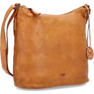 Noelia Bolger kabelka crossbody NB 2405 ZLU žlutá