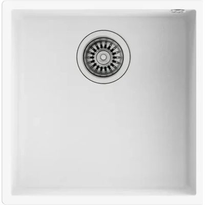 Teka SQUARE 40.40 TG БЯЛА (М. 1028. БЯ), Подплотова гранитна мивка (М.1028.БЯ)