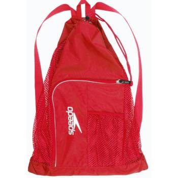 Speedo ventilator deluxe mesh bag червен