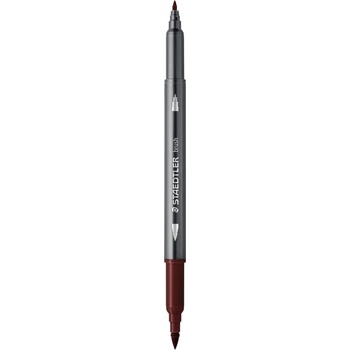 STAEDTLER Акв. флумастри Staedtler 3001, двув, шоколад 75 (31648-А-ШОКОЛАД)