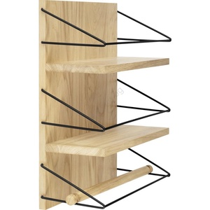 EGLO 424556 - Стенна полица MAINTIMBATO 41x33 cm дъб (EG424556)