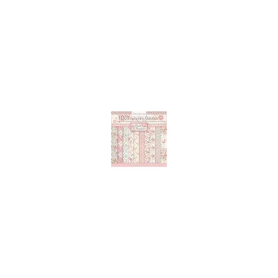 Sada papírů 30,5x30,5 190g Rose Parfum, vzory na pozadí (SBBL126) Stamperia SCR513315