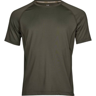TEE JAYS TJ7020 COOLDRY / Мъжка спортна тениска - тъмнозелена XXL (187020za205)