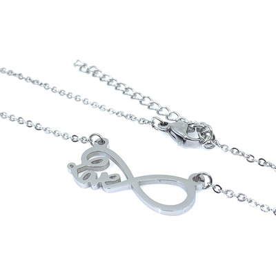 Jan Kos jewellery Řetízek s přívěskem z oceli 12118117