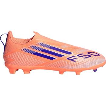 Adidas Детски обувки Adidas F50 Childrens League Laceless Multi-Ground Boots - Orange/Blue