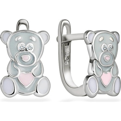 SilveAmo stříbrné Medvídek Teddy CK2F271