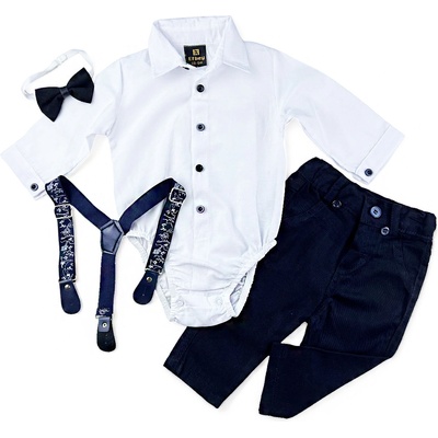 EF Kids dielny set pre bábätká Móda klasik tmavomodrý
