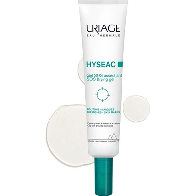 Uriage Hyséac SOS Drying Gel lokálny gél na akné proti pigmentovým škvrnám 15 ml