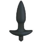 Black Velvets Silicone Vibrating Plug Medium