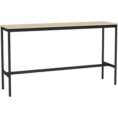 Muuto Base High 190 x 50 x 95 cm lakovaná dubová dýha / černá