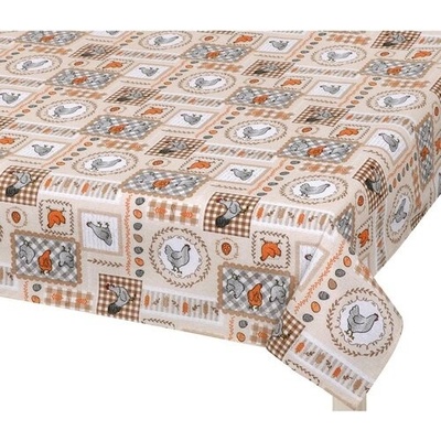 Bellatex Obrus Veľká noc Sliepočka béžová 100x100cm