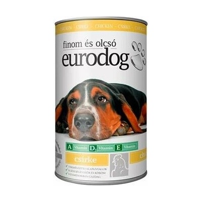 Eurodog s kuracím mäsom 1240 g