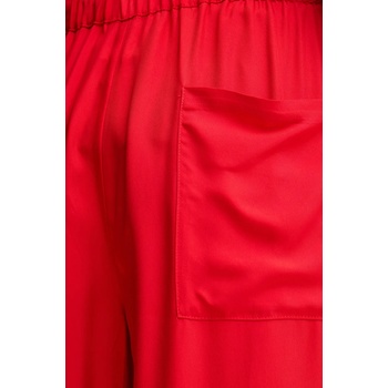 Calvin Klein Панталон Calvin Klein в червено с широка каройка, с висока талия LV044B932G (LV044B932G)