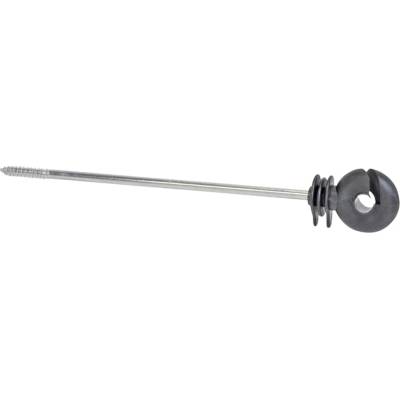 Izolátor pro elektrický ohradník s podpěrou 22 cm, pro vodiče do 12 mm - 10 ks