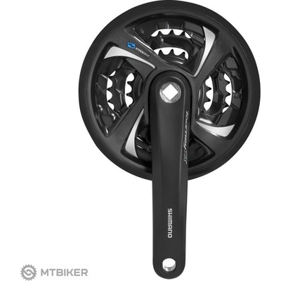 Shimano Tourney FC-TX801 kľuky, 170 mm, 3x8, 42/32/22T