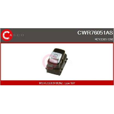 CASCO Spínač elektrického otvárania okien CWR76051AS