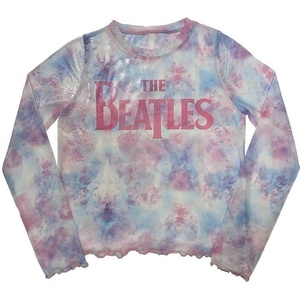 The Beatles Drop T Logo (Mesh) White M Дамски Риза (BEATMCT607LW02)