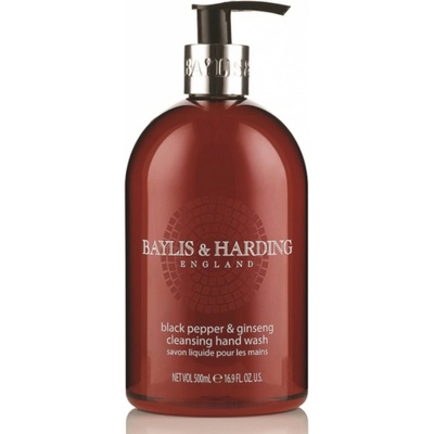 Baylis & Harding Pánské tekuté mýdlo na ruce Černý pepř a Ženšen 500 ml
